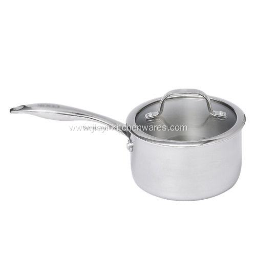 Hot Sale SUS304 Frying Pan with Glass Lid